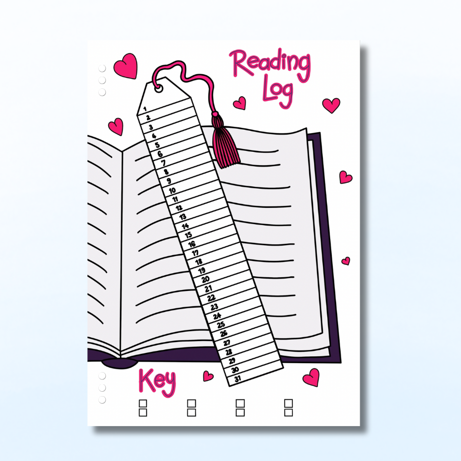 Books & Reading - Starter Set - 11 Page Bundle + Divider Cover