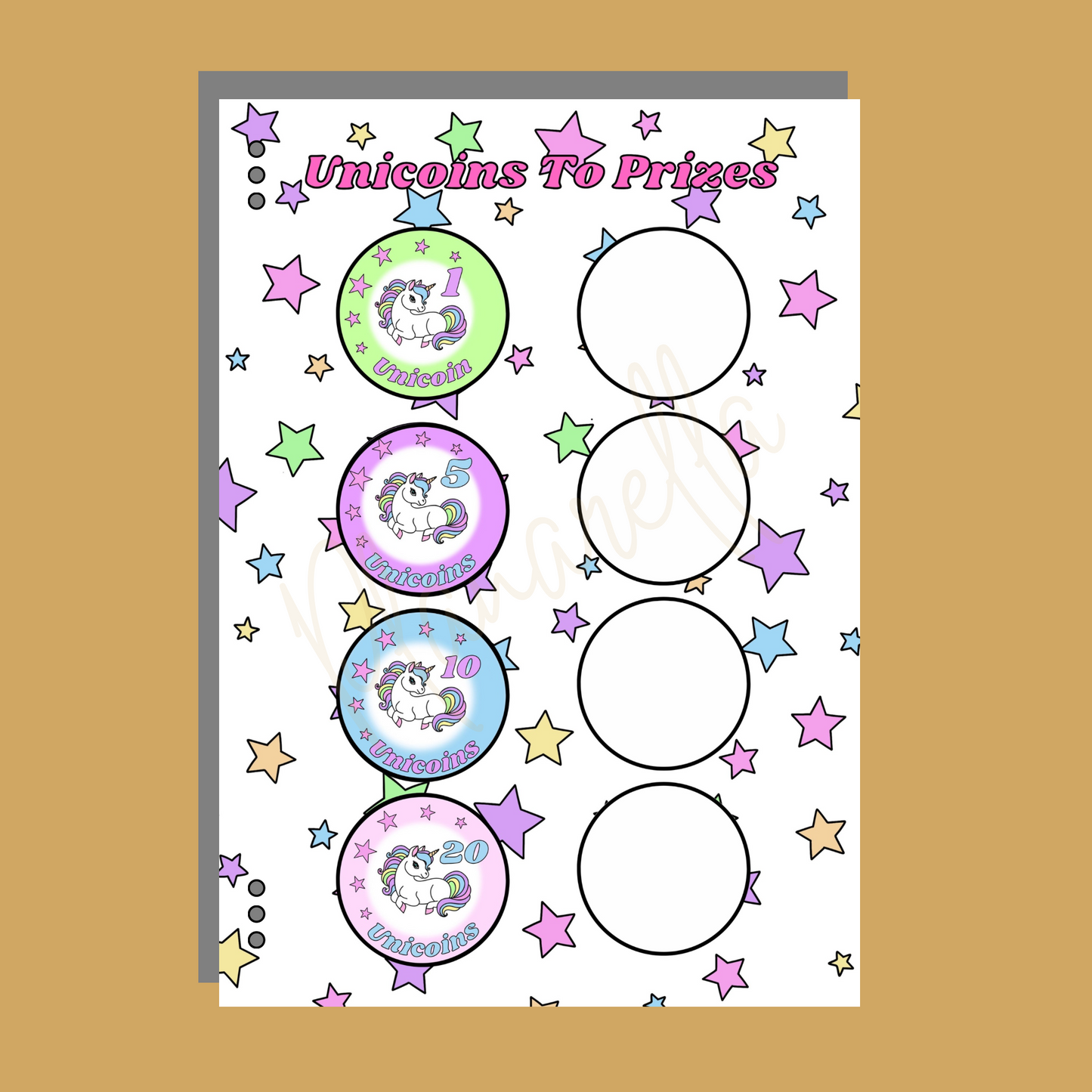 Personalised Unicorn Reward Book Set