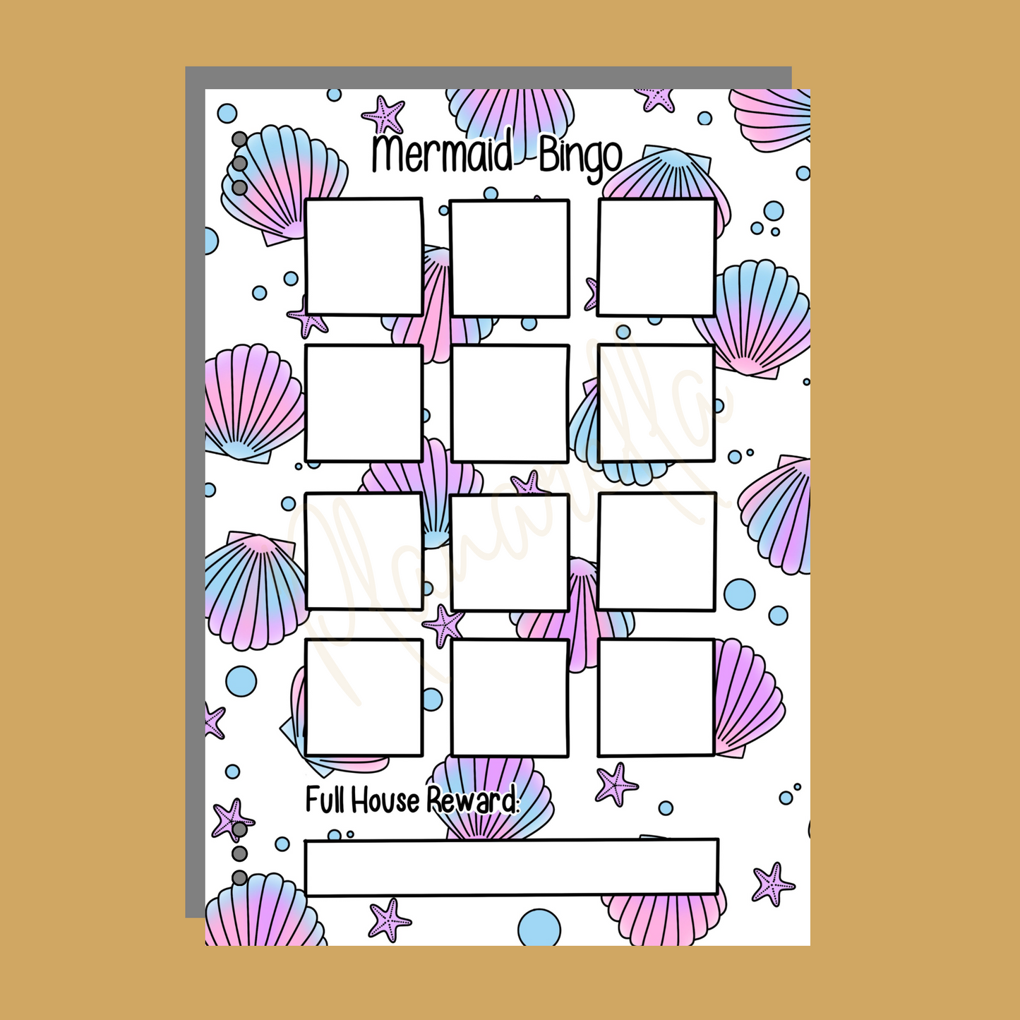 Personalised Mermaid Kids Reward Book Set