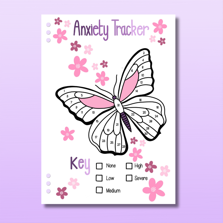 Mental Health Set - 1 Month Bundle - 10 Page Inserts & Divider