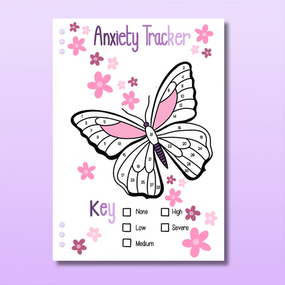 Mental Health Set - 1 Month Bundle - 10 Page Inserts & Divider