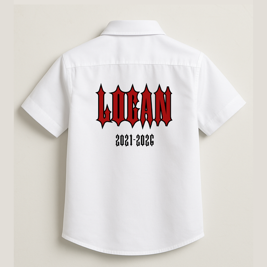Personalised School Leavers Shirt - Trap Spike Fashion