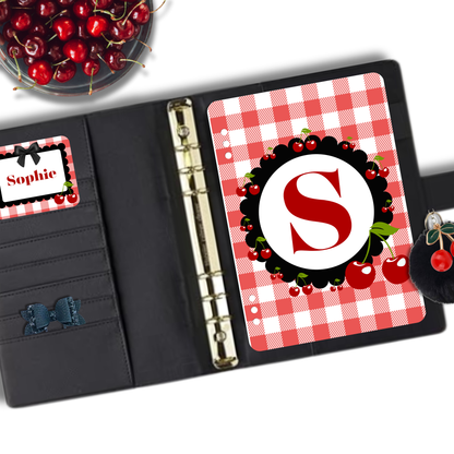 Personalised Planner Accessory Kit - Very Cherry