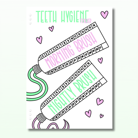 Teeth Hygiene Tracker - Single Page