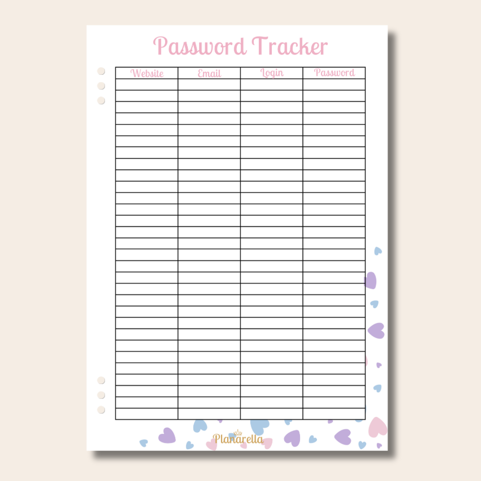 Essentials Pack - Pastel Passion - Set of 9 Page Inserts