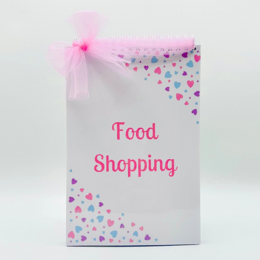 Food Shopping Notepad - Pastel Passion