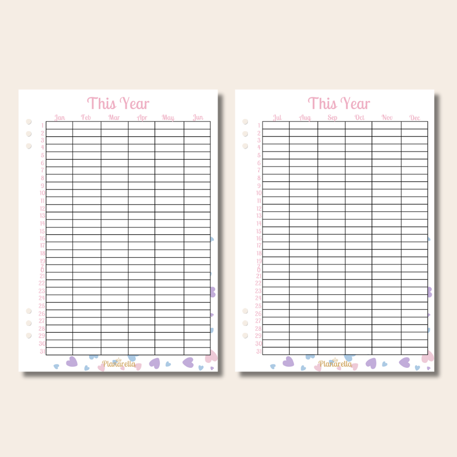 Essentials Pack - Pastel Passion - Set of 9 Page Inserts