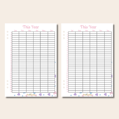 Essentials Pack - Pastel Passion - Set of 9 Page Inserts