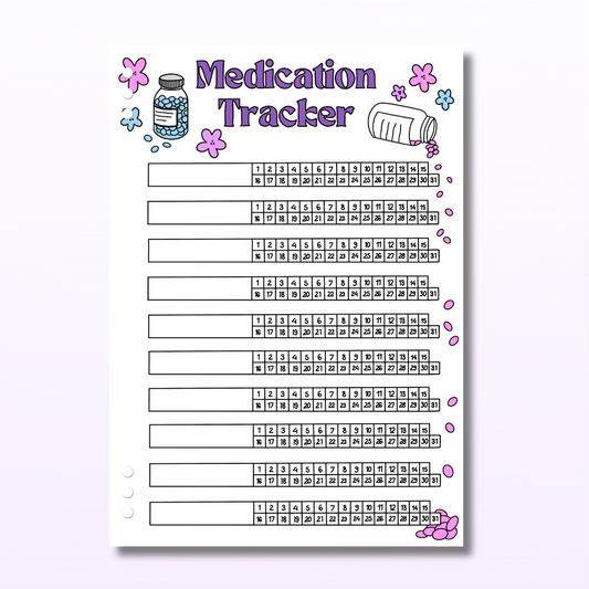 Medication Tracker - Single Page