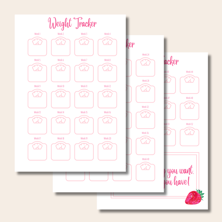 Strawberry Sparkles Diet Starter Kit - Gold - Optional Personalisation