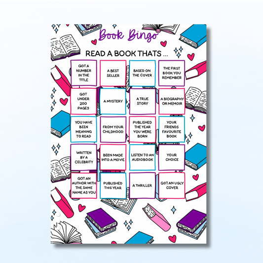 Book Bingo Challenge - Single Page