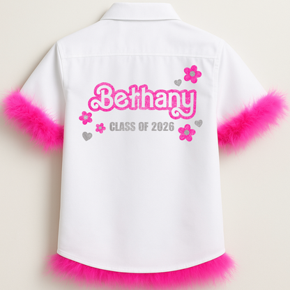 Personalised School Leavers Shirt - Baby Doll