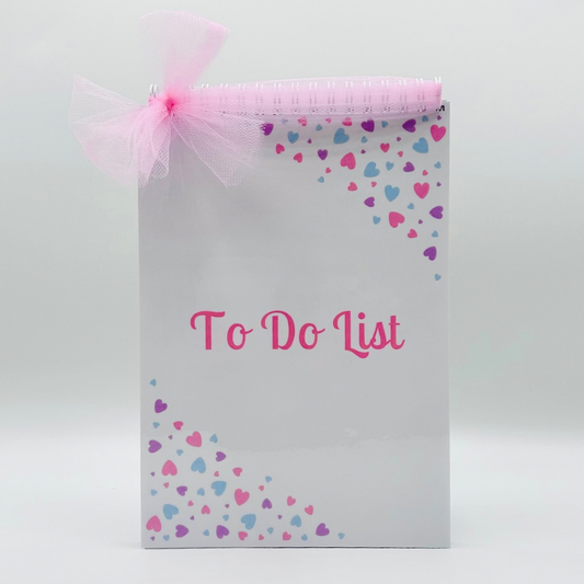 To Do List Notepad - Pastel Passion