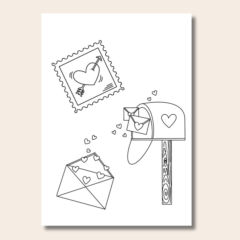 Cupid - Colouring Book