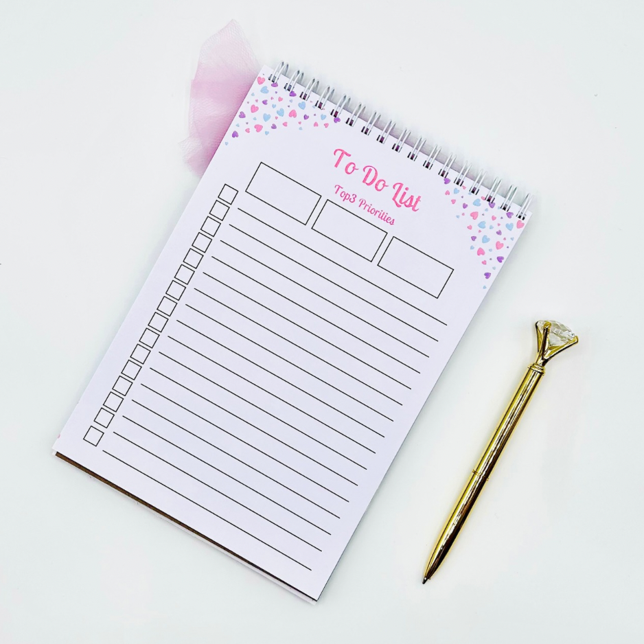 To Do List Notepad - Pastel Passion