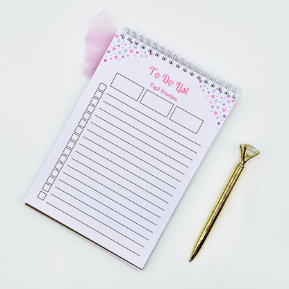 To Do List Notepad - Pastel Passion