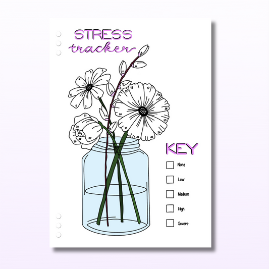 Stress Tracker - Single Page