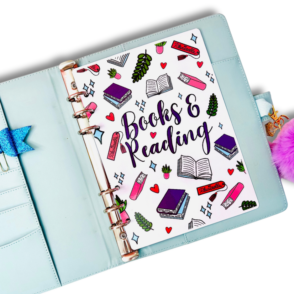 Books & Reading Single Journal Page Divider