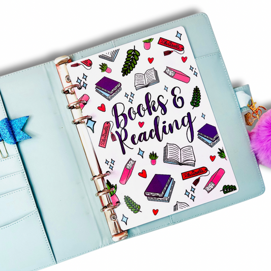 Books & Reading Single Journal Page Divider