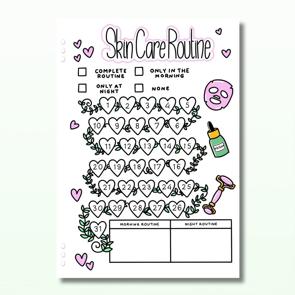 Ultimate Self Care Page Set - 6 Month Bundle - 56 Page Set