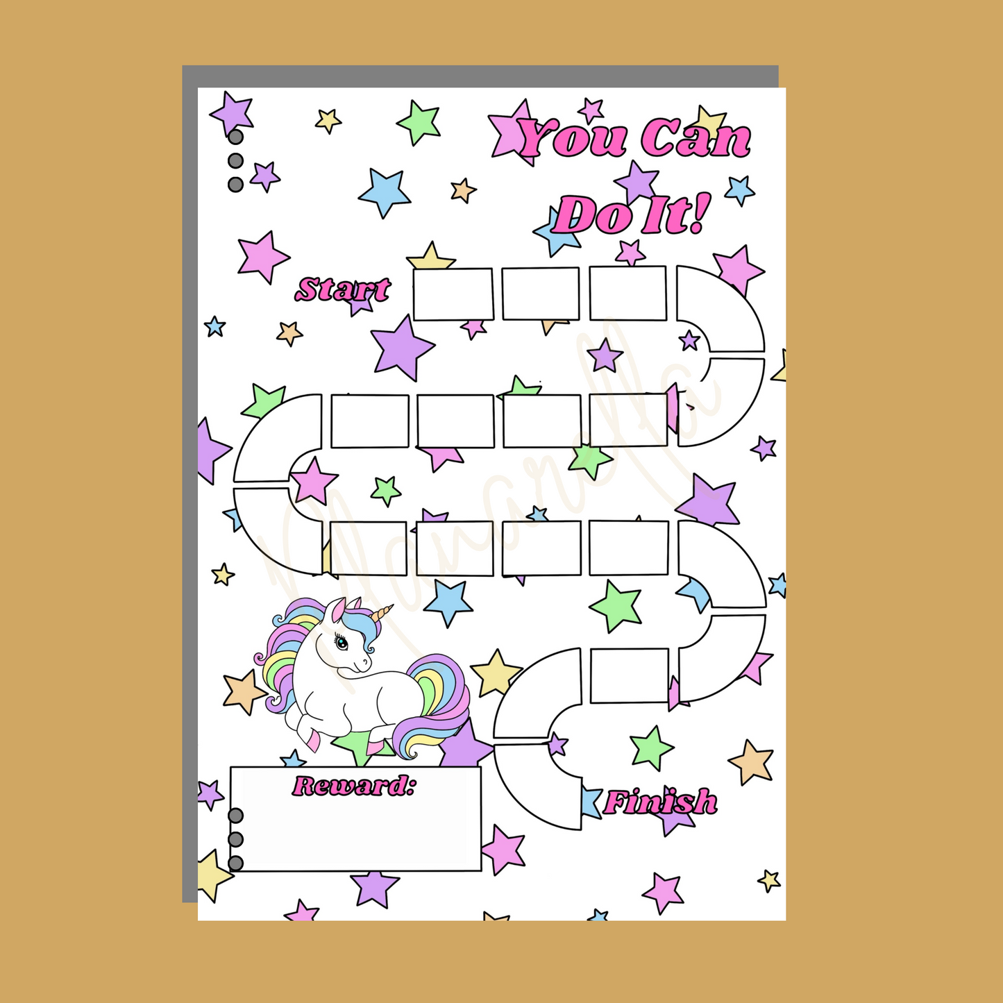 Personalised Unicorn Reward Book Set