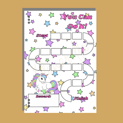 Personalised Unicorn Reward Book Set
