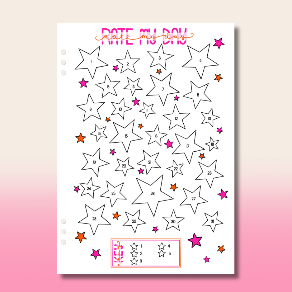 Rate My Day - Single Page