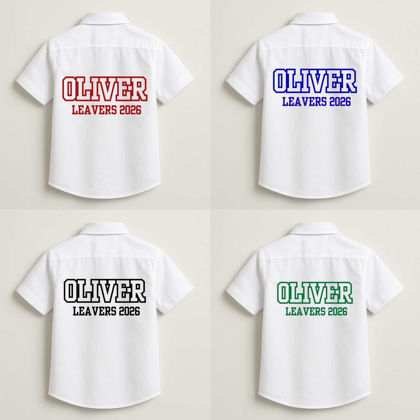 Personalised School Leavers Shirt - Star Striker