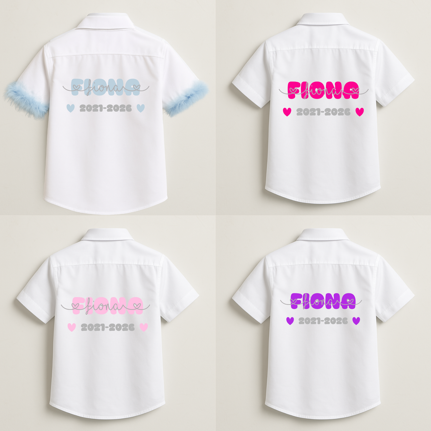 Personalised School Leavers Shirt - Pretty Perfect