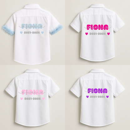 Personalised School Leavers Shirt - Pretty Perfect