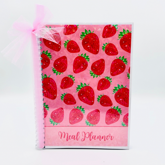 Strawberry Sparkle Dual Meal Planner Pad