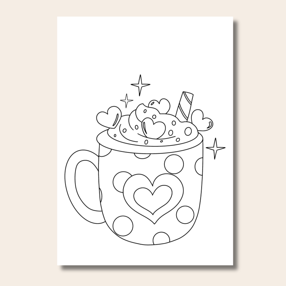 Cupid - Colouring Book