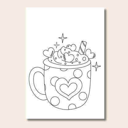 Cupid - Colouring Book