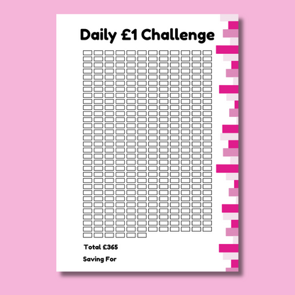 Savings Challenge Book