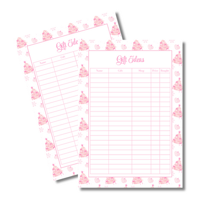 My Everlasting Christmas Planner & Page Insert Bundle - A4 - Pink & Silver Diamond Pen Set
