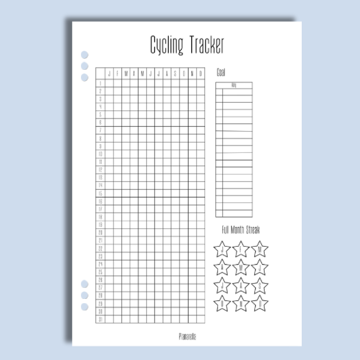 Cycling Tracker - Single Page