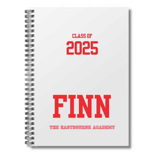 Personalised Football School Leavers Memory Book