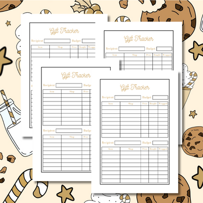 Cookies Christmas Planner