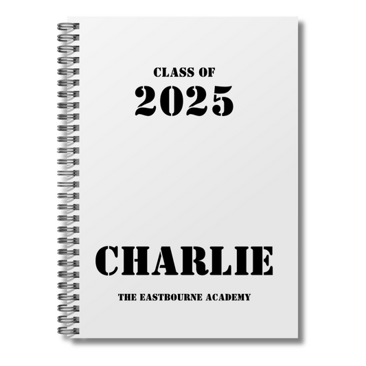 Personalised Cargo School Leavers Memory Book