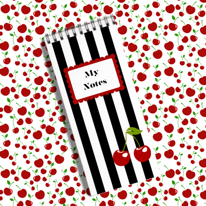My Notes - Slim Notepad - Very Cherry