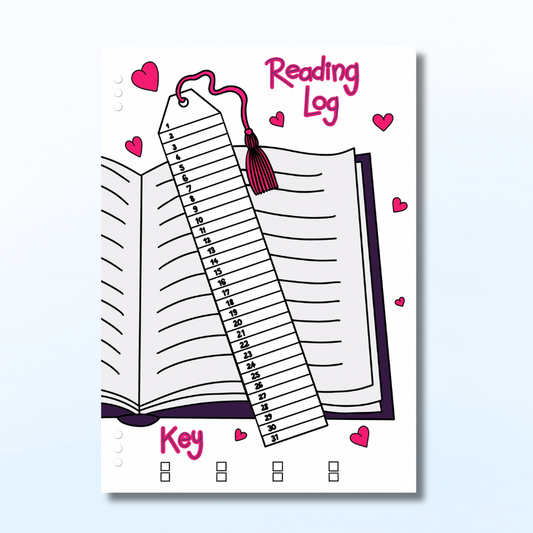 Reading Log - Single Page