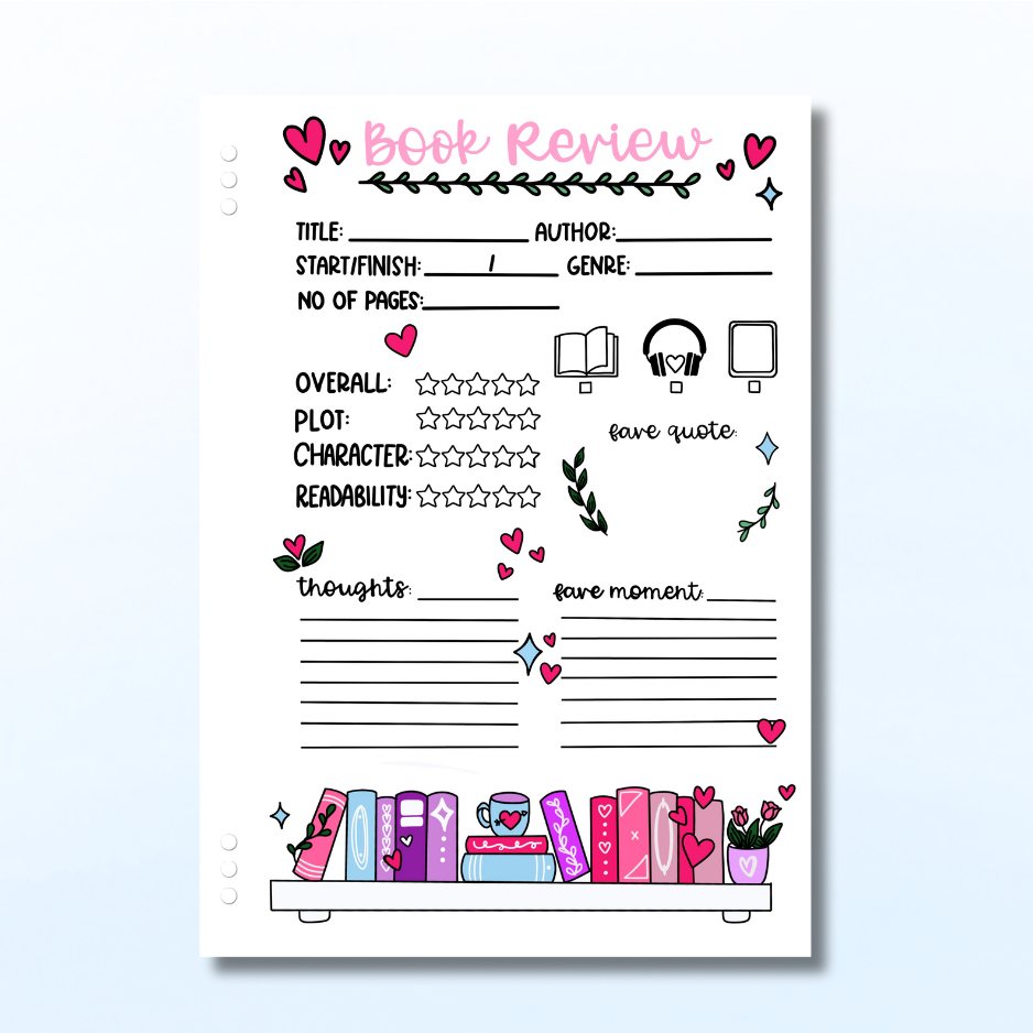Book Review - Single Page