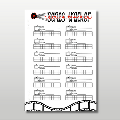 Movies & Tv Set - 5 Page Bundle + Page Divider