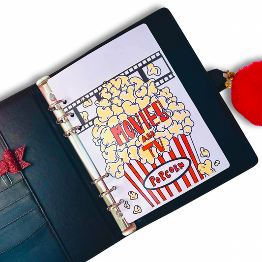 Movies & Tv Single Journal Page Divider