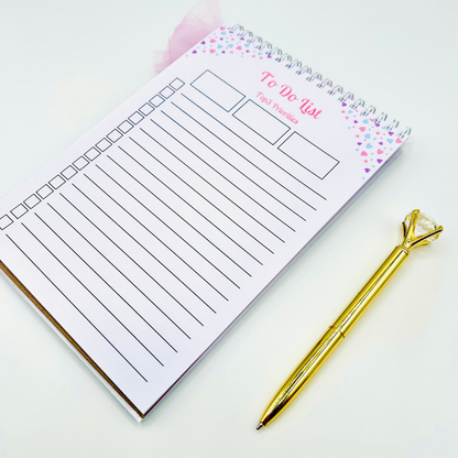 To Do List Notepad - Pastel Passion