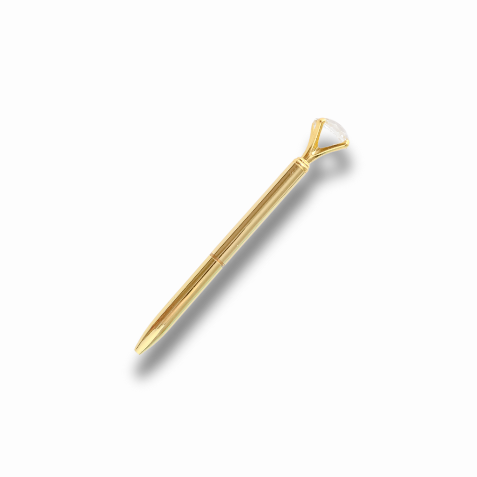 Gold Diamond Pen