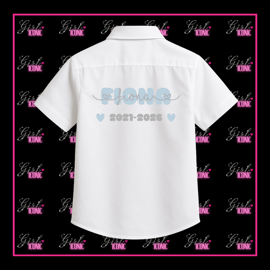 Personalised School Leavers Shirt - Pretty Perfect
