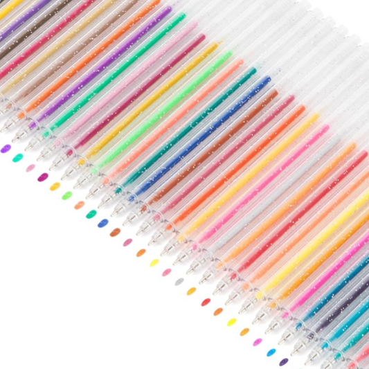 Glitter Bomb Gel Pens - 36 Pack